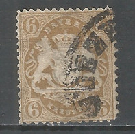 Bavaria 1870 Year Used Stamp , Mi. 24y - Altri & Non Classificati