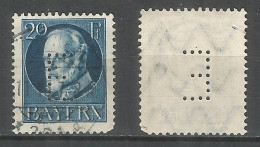 Bavaria 1914 Year Used Stamp , Mi. D15 - Other & Unclassified