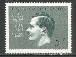 LIECHTENSTEIN 1963 Year Mint Stamp MNH(**) - Nuovi