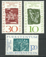 LIECHTENSTEIN 1965 Mint Stamps MNH(**) Set - Nuevos