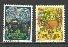 LIECHTENSTEIN 1981 Used Stamps Set  - Gebruikt