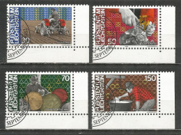 LIECHTENSTEIN 1982 Used Stamps Set  - Usados