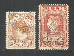 Netherlands 1920 Year, Used Stamps Mi.# 99-100 - Gebruikt