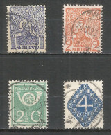 Netherlands 1923 Year, Used Stamps Mi.# 112-15 - Usados