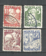 Netherlands 1930 Year, Used Stamps Mi.# 236-239 - Gebraucht