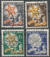 Netherlands 1933 Year, Used Stamps ,Mi 268-71 - Used Stamps