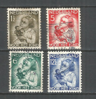 Netherlands 1934 Year, Used Stamps Mi.# 277-280 - Usados