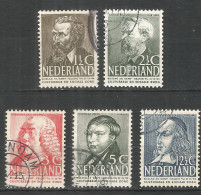 Netherlands 1939 Year, Used Stamps Mi.# 327-331 - Usati