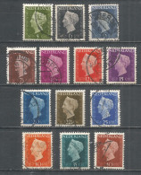 Netherlands 1947 Year, Used Stamps ,Mi 477-89 - Gebraucht