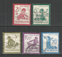 Netherlands 1950 Year, Used Stamps Mi.# 565-569 - Oblitérés