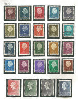 Netherlands 1953 Year, Used Stamps Mi.# 620-29,641-42,720-22 - Usati