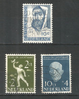 Netherlands 1954 Year, Used Stamps Mi.# 643,644-45 - Used Stamps