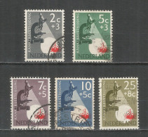 Netherlands 1955 Year, Used Stamps Mi.# 662-66 - Usados