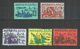 Netherlands 1959 Year, Used Stamps Mi.# 730-34 - Usados