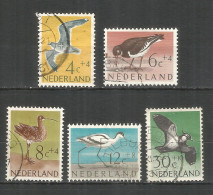 Netherlands 1961 Year, Used Stamps Mi.# 760-764 - Usati