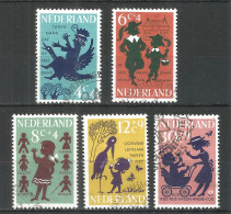 Netherlands 1963 Year, Used Stamps Mi.# 808-12 - Usados