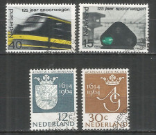 Netherlands 1964 Year, Used Stamps ,Mi 822-25 - Gebraucht