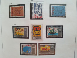 Netherlands 1965 Year, Used Stamps ,Mi # 848-855 - Usados