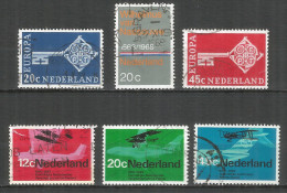 Netherlands 1968 Year, Used Stamps ,Mi # 899-904 - Gebruikt