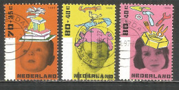 Netherlands 1996 Year, Used Stamps ,Mi 1596-98 - Gebraucht