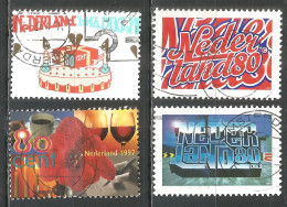 Netherlands 1997 Year, Used Stamps ,Mi 1616-17,1629-30 - Usati