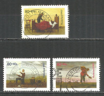 Netherlands 1997 Year, Used Stamps ,Mi 1632-34 - Oblitérés