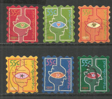 Netherlands 1997 Year, Used Stamps ,Mi 1635-40 - Oblitérés