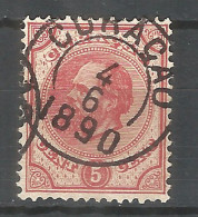 Netherlands Curacao 1876 Year, Used Stamp Michel# 09 - Curaçao, Nederlandse Antillen, Aruba