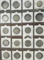 ESPAÑA. LOTE DE 22 MONEDAS DE 2 PTAS PLATA, CALIDADES VARIAS. - Provinciale Munten