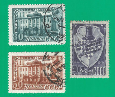 Russia USSR 1948 Year, Used Stamps Mi.# 1292-94 - Usati