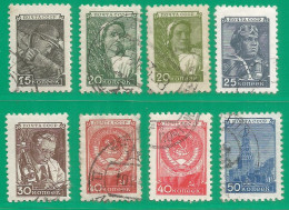Russia USSR 1948 Year, Used Stamps Set  Mi # 1331-36 - Usati