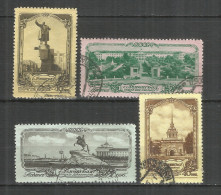 Russia USSR 1953 Year, Used Stamps Mi.# 1682-1685 - Usados