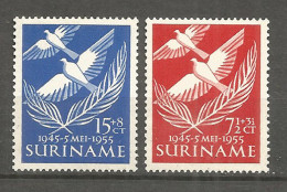 Surinam 1955 Mint Stamps Set MNH (**) Birds - Suriname