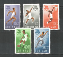 Surinam 1960 Year, Mint MNH Sport Olympics Soccer Football - Suriname