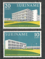 Surinam 1962 Mint Stamps Set MNH (**) Architecture - Suriname
