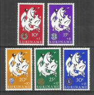 Surinam 1966 Mint Stamps Set MNH (**)  - Suriname
