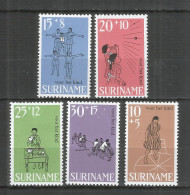 Surinam 1968 Mint Stamps Set MNH (**) Children - Suriname