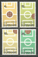 Surinam 1970 Mint Stamps Set MNH (**)  Football - Suriname
