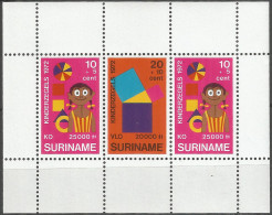 Surinam 1972 Mint Block MNH (**)  - Suriname