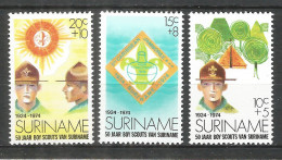 Surinam 1974 Mint Stamps MNH (**) Scouts - Surinam