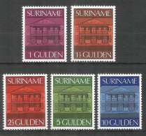 Surinam 1975 Mint Stamps MNH (**) Architecture - Surinam