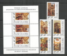 Surinam 1976 Mint Stamps Set MNH (**) Religion - Suriname