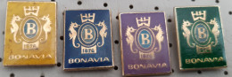 Grand Hotel BONAVIA Rijeka 1876 Seahorses Coat Of Arms, Blason, Croatia Pins - Città