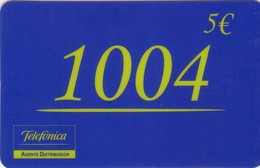 ESPAÑA. ES-PRE-TEA-0031. TELEFONICA - 1004. 5€. (128P) - Telefonica