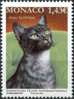 Monaco 2022. International Cat Show (MNH OG) Stamp - Nuevos