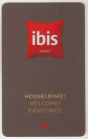 TURKEY Hotel Keycard - Ibis Ankara Airport ,used - Cartas De Hotels