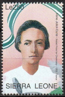 SIERRA LEONE - 1v - MNH - Irène Joliot-Curie - Chemistry Nobel Prize Nobelpreis Chimie Chimica Chemie Chimenea France - Nobel Prize Laureates