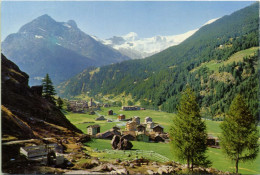 SAAS-GRUND VS Egginer Und Allalinhorn Panorama - Saas-Grund