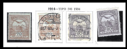 HONGRIE - HUNGARY - UNGARN / HUNGARY 1914 Type 1904 Mlh And Used - Other & Unclassified