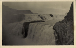 Photo CPA Island, Gullfoss Wasserfall - Iceland